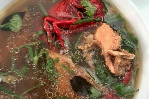 小鸡龙虾汤的做法图解3