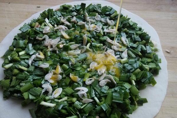 韭菜鸡蛋饼的做法图解5
