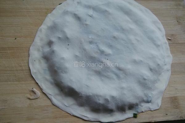 韭菜鸡蛋饼的做法图解7