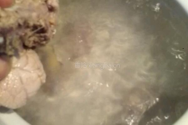 毛桃煲鸡的做法图解3