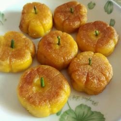 南瓜豆沙饼的做法[图]