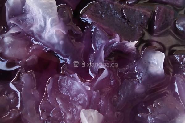 银耳紫薯汤的做法图解7