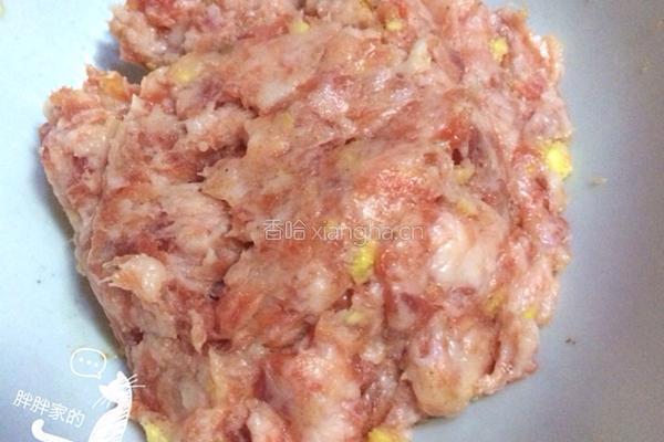 茸翅骨丸的做法图解5