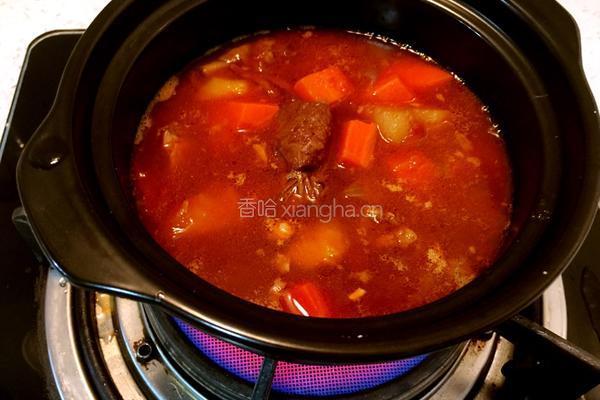 番茄肉汤的做法图解7