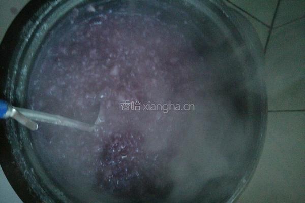 山药紫薯粥的做法图解5