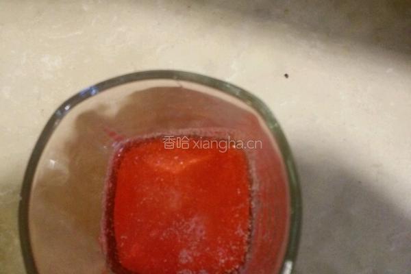 玫瑰红豆奶茶的做法图解3