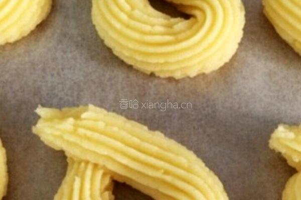 曲奇饼干的做法图解3