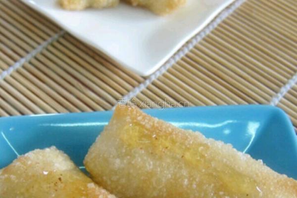 香蕉卷的做法图解8