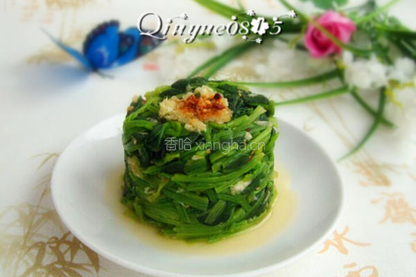 蒜香菠菜塔