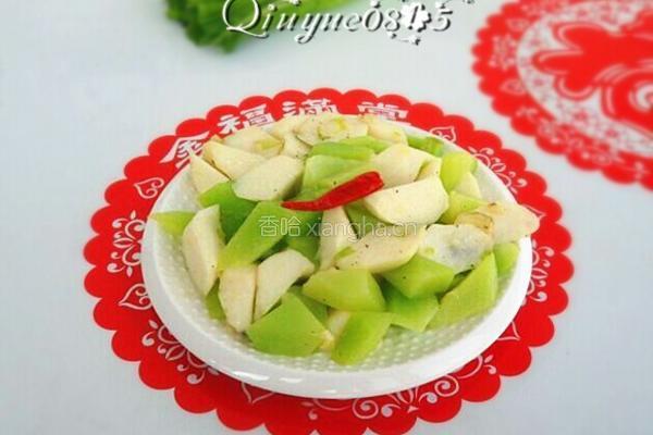 清炒山药莴笋的做法图解8