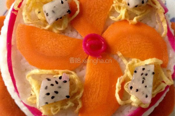 创意米饭蛋糕的做法图解4