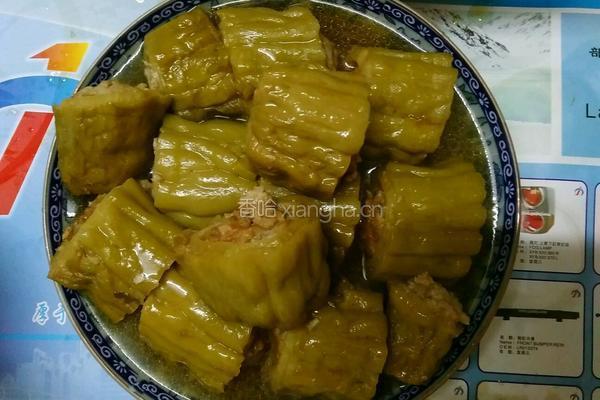 酿苦瓜的做法图解4