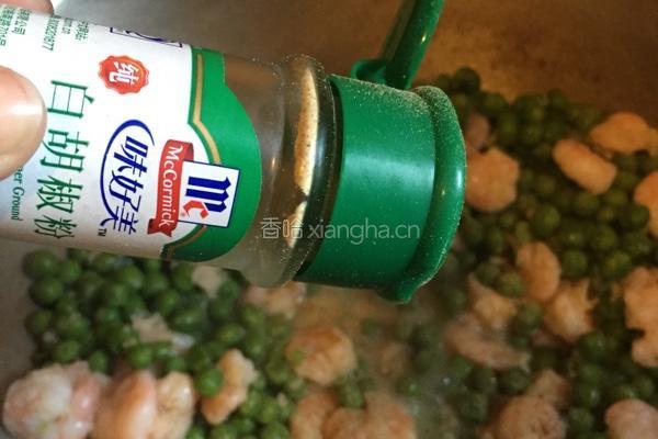 豌豆清炒虾仁的做法图解7