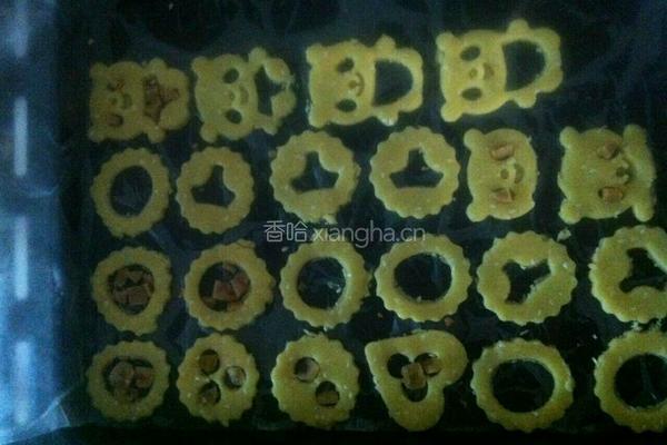 芝麻玻璃饼干的做法图解10