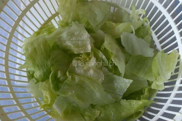 生菜沙拉的做法图解1
