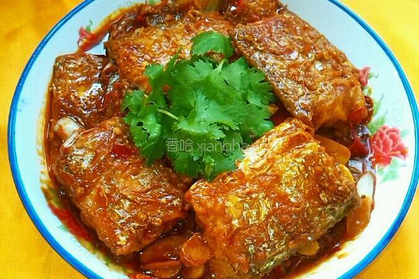 豆瓣酱烧带鱼的做法图解8