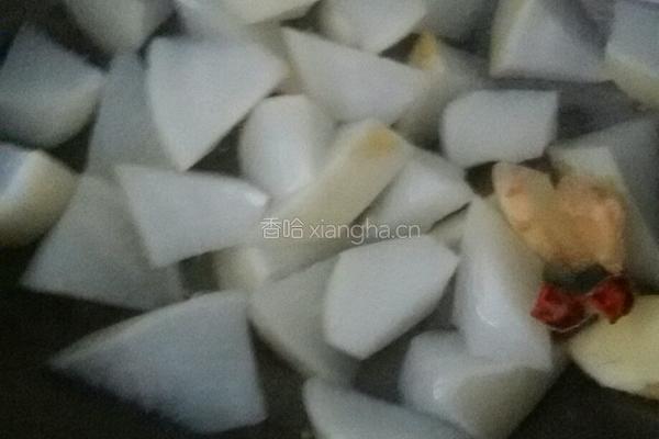 大白萝卜氽丸子。的做法图解7