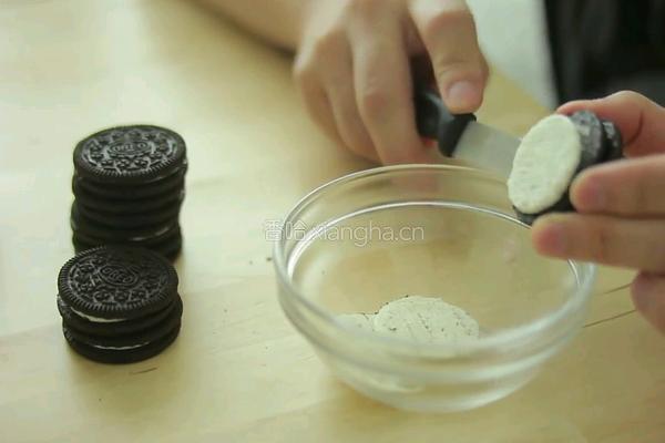 奥利奥木糠布丁的做法图解1