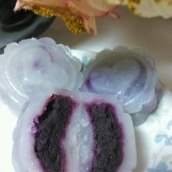水晶紫薯饼的做法[图]