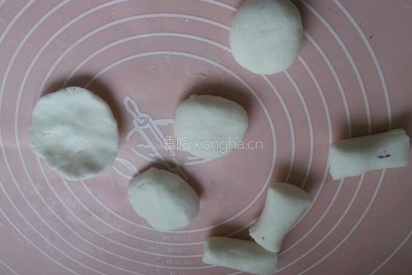 水晶紫薯饼的做法图解6
