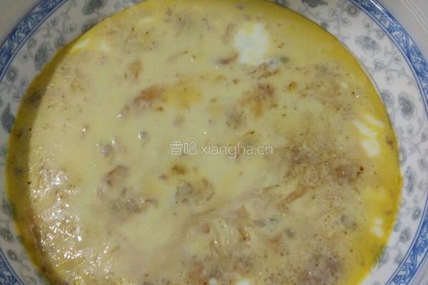 瘦肉蒸鸡蛋的做法图解5