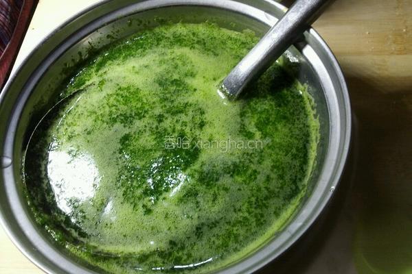 油泼菠菜片片的做法图解1