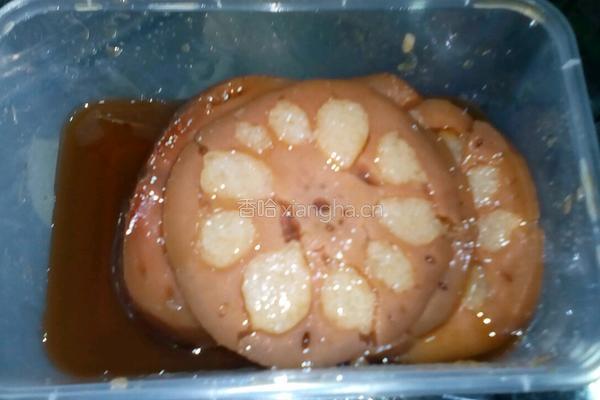 桂花糯米藕的做法图解5