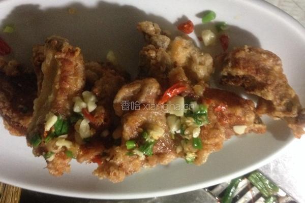 椒盐子排的做法图解3