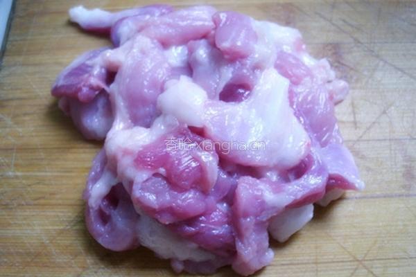 香菇炒猪肉的做法图解4