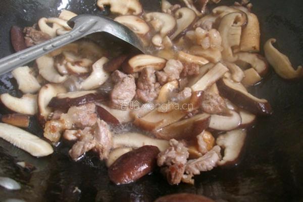 香菇炒猪肉的做法图解6