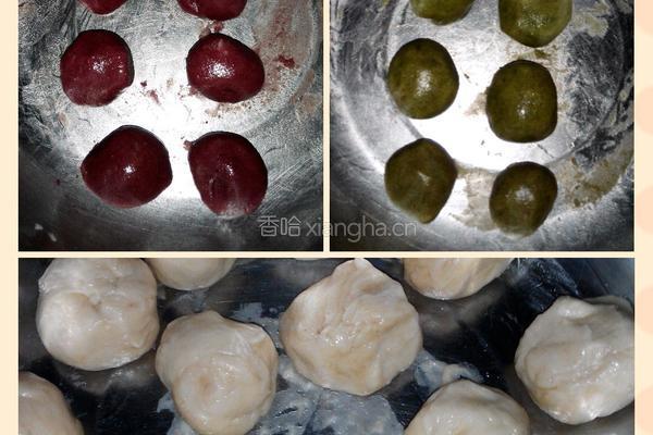 绿茶酥&玫瑰酥的做法图解3