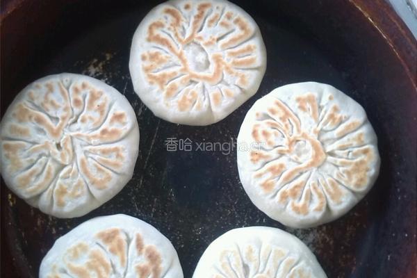 青椒茄子腊肠饼的做法图解11