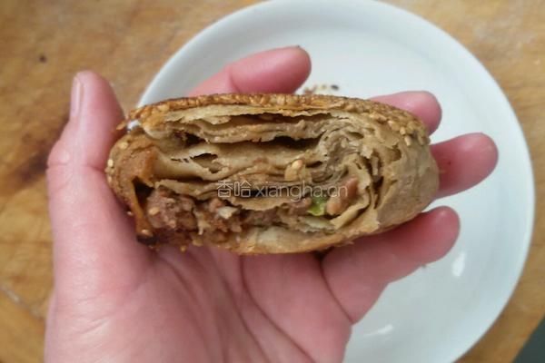 肉烧饼。的做法图解10