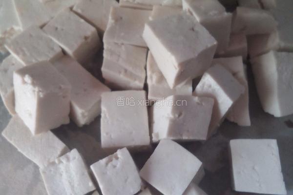 麻辣豆腐的做法图解1