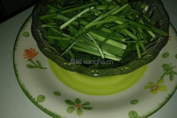 快手菜-绿色心情的做法图解2