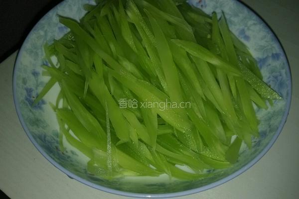快手菜-绿色心情的做法图解1