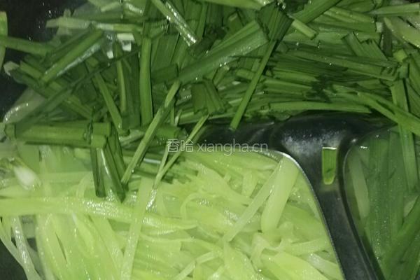 快手菜-绿色心情的做法图解4