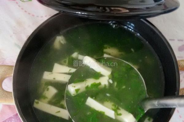西湖豆腐羹。
