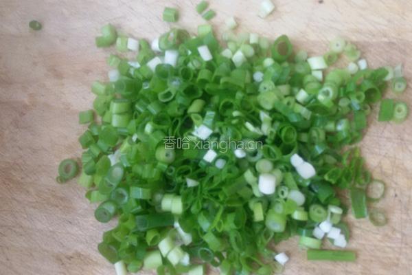 葱花饼。的做法图解3