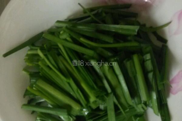韭菜炒蛋的做法图解1