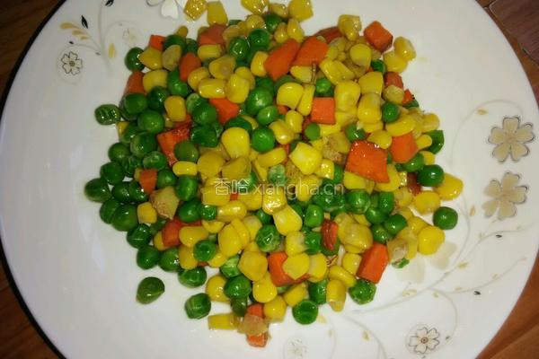 青豆玉米的做法图解6