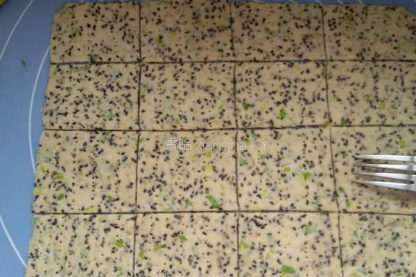 葱香苏打饼干。的做法图解8