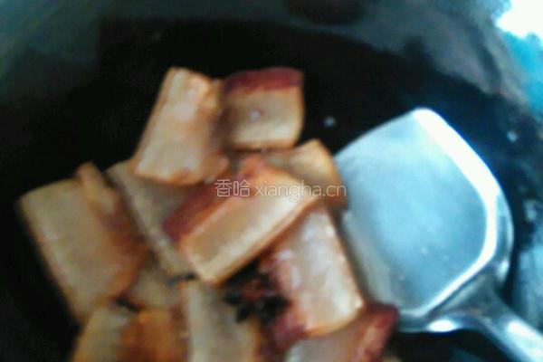 瓠子烧腊肉的做法图解3
