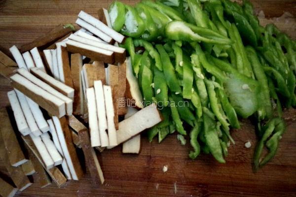 豉香香干小炒肉的做法图解2
