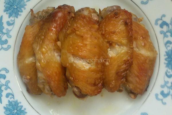 蒜香烤翅中的做法图解7