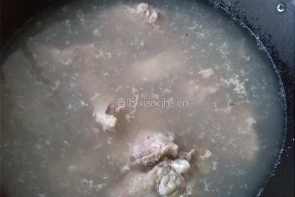 排骨烧豆腐的做法图解1