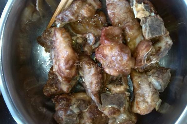 排骨烧豆腐的做法图解3