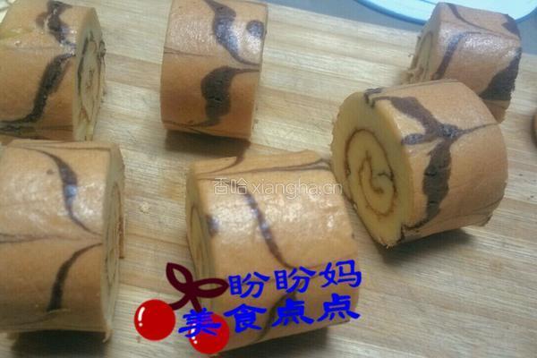 千叶纹蛋糕卷的做法图解12