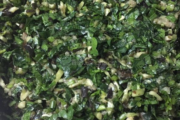 菠菜鲜菇猪肉饺的做法图解3