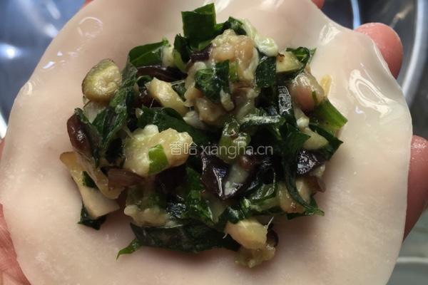 菠菜鲜菇猪肉饺的做法图解5